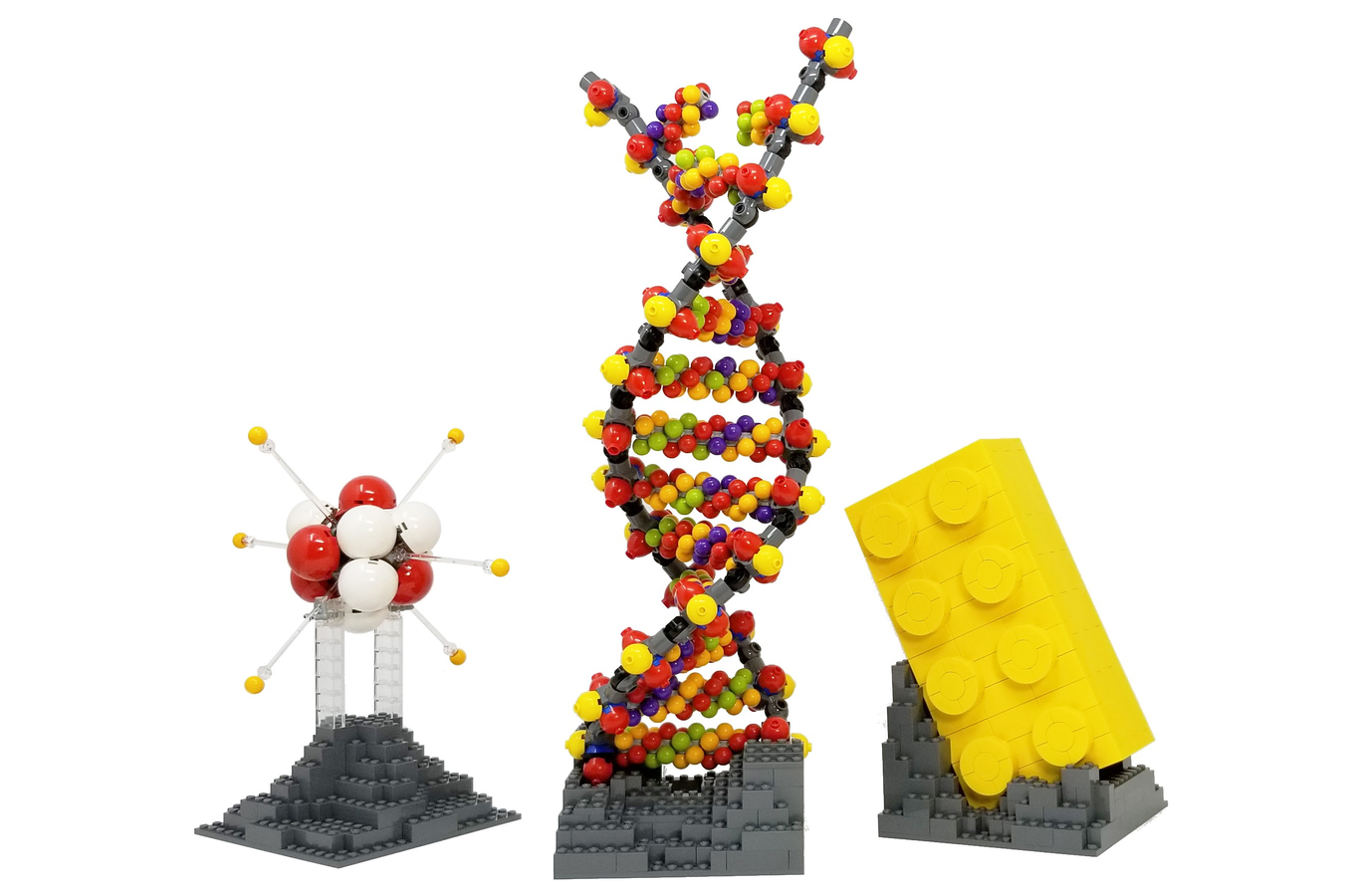 ایده ساخت dna با لگو مغناطیسی